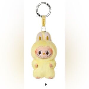 Labubu - “F” Pin for Love - Plush Pendant Blind box